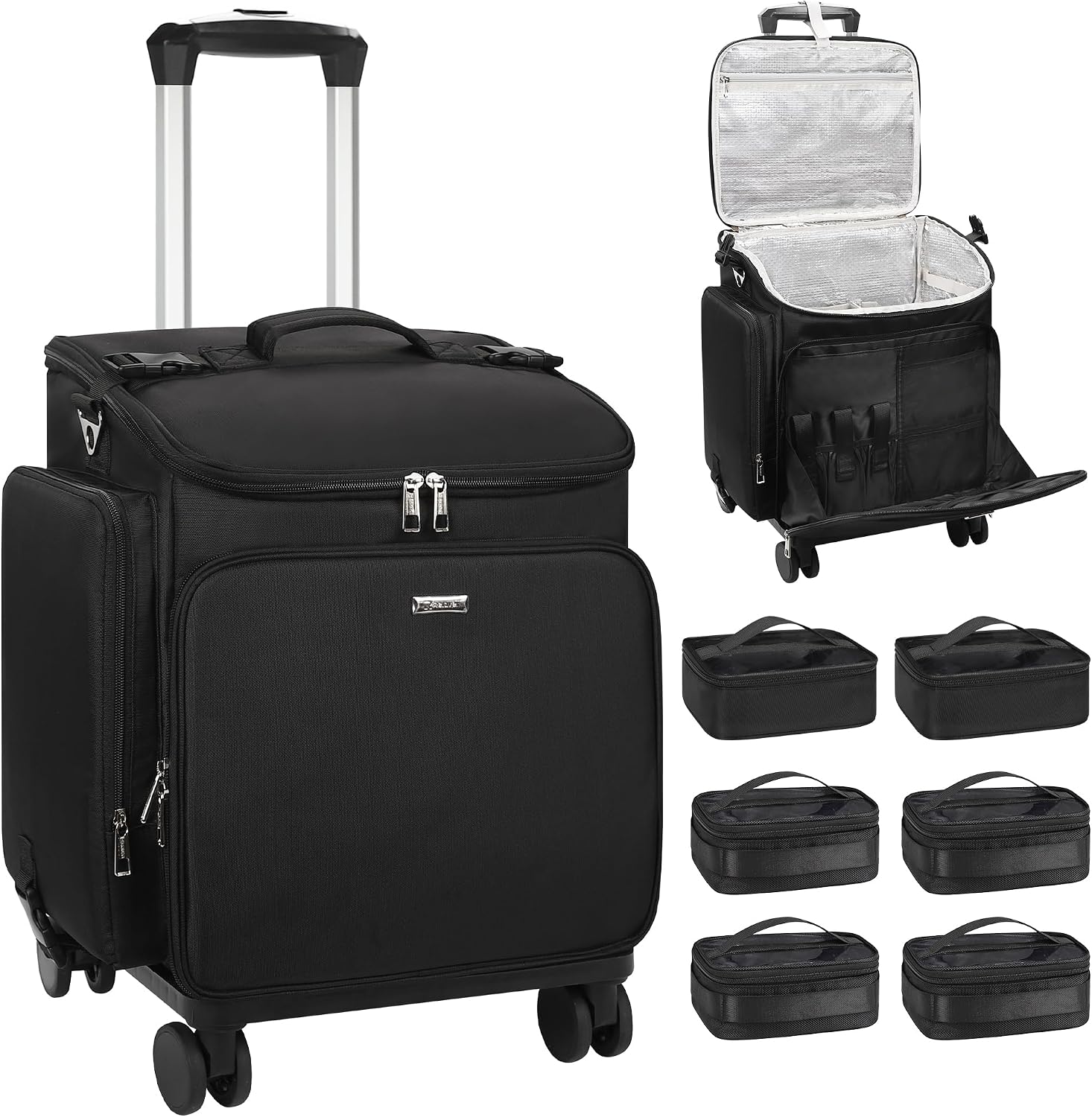 Rolling Makeup Case Hair Tools - đánh giá và giá Tool Bag