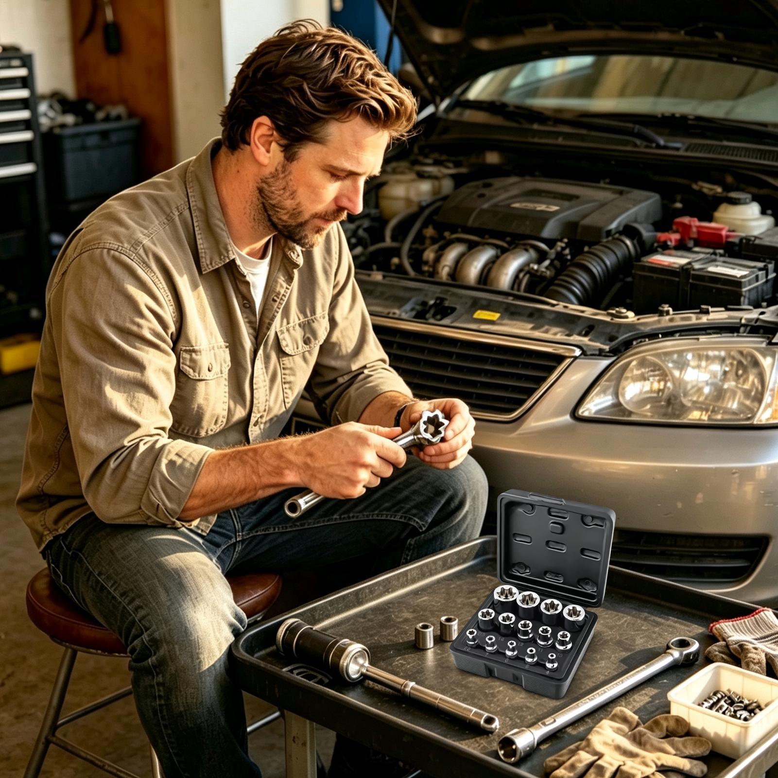 Socket Set Portable Heavy-Duty - đánh giá và giá Tool Set