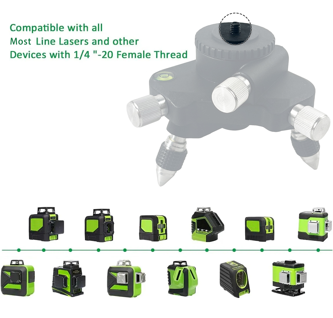 Adjustable Rotation Bracket La - đánh giá và giá Spirit Level