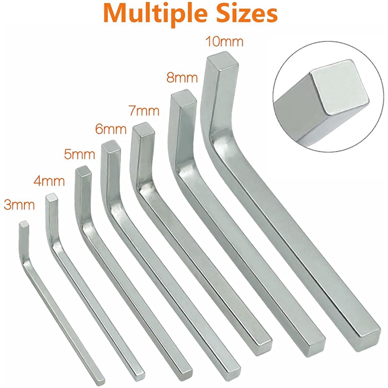 7Pcs Square Head Wrench Set L  - đánh giá và giá Wrench Set