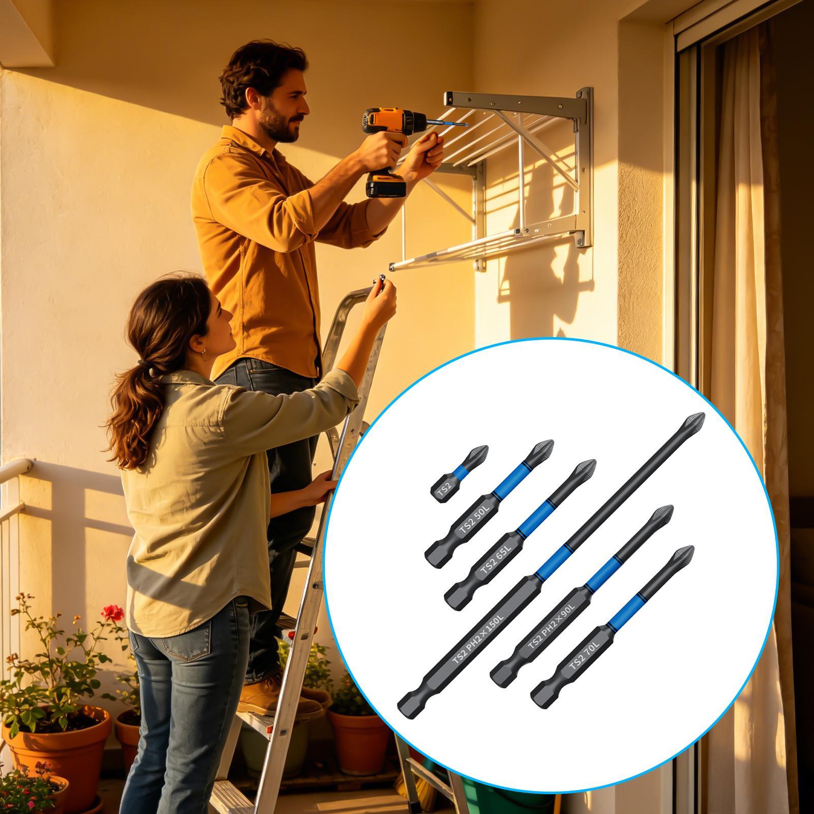 Drill Screwdriver Bit Set 6-Pi - đánh giá và giá Screwdriver Set