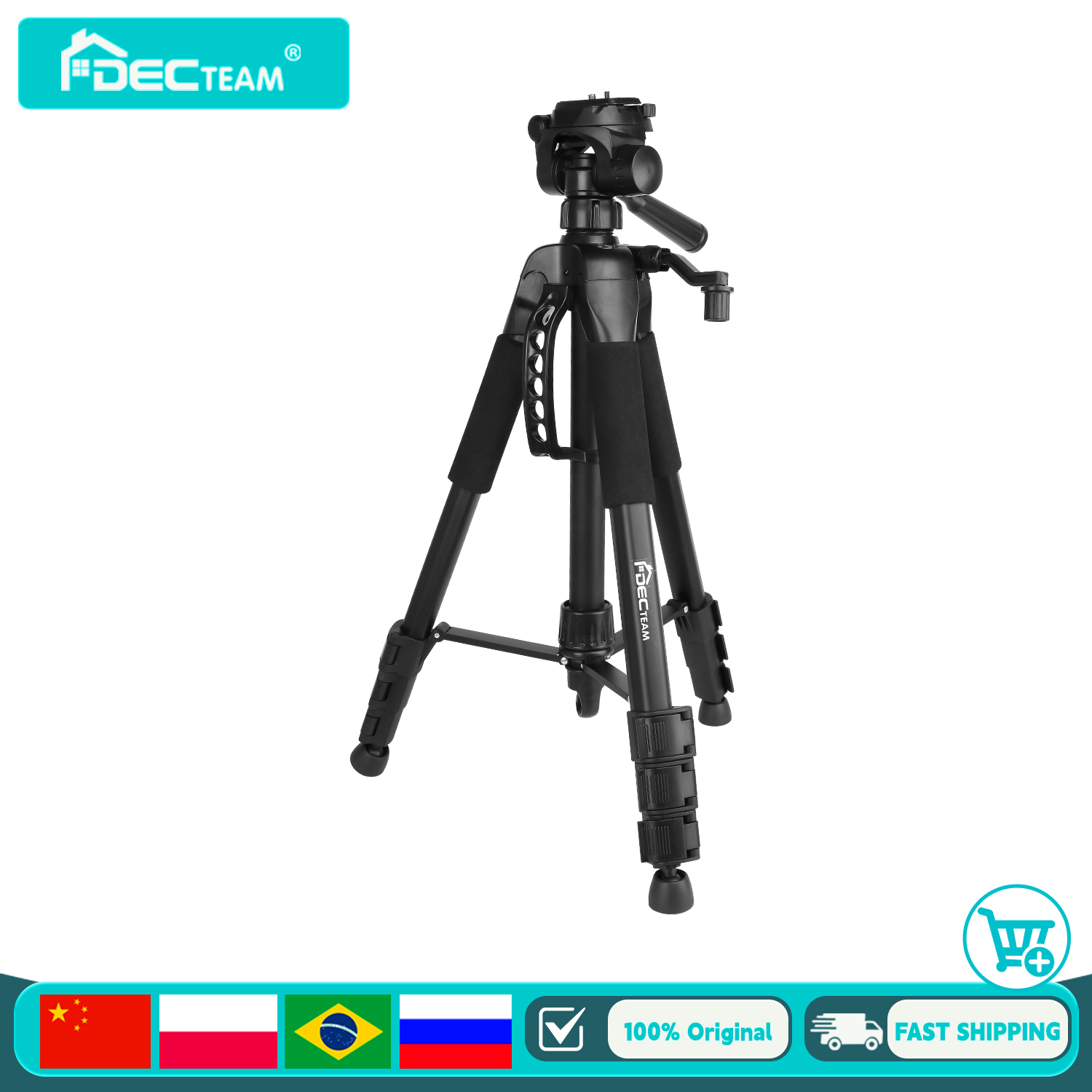 Decteam 4 Phần Chân Máy Cho La - đánh giá và giá Spirit Level